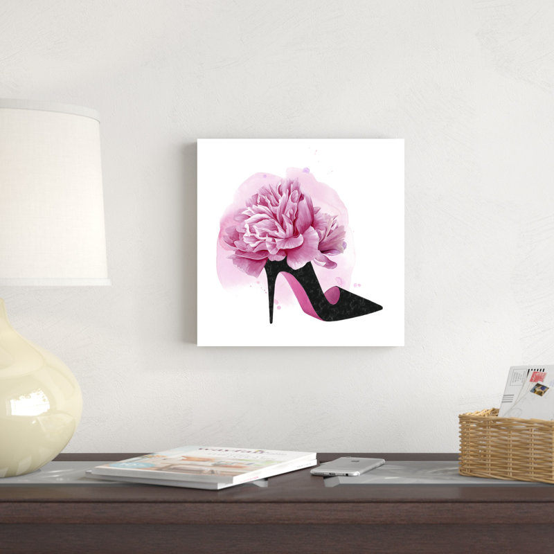 Flower Heel II, H 12 po x l 12 po