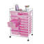 Creger 97cm H x 63cm W Utility Cart with Wheels-43092642