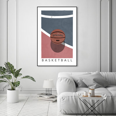 " Sports And Teams Orange Basketball, Industrial Orange "