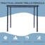 Arkose 3m x 3m Metal Pergola