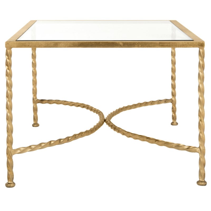 Keely Coffee Table, Gold