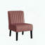 Ensemble de 2 chaises en velours Mid-Century modernes - Rose - Capitonnage-1740897645