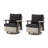 Creal 2-Piece Swivel Chairs with Cushions-815064689