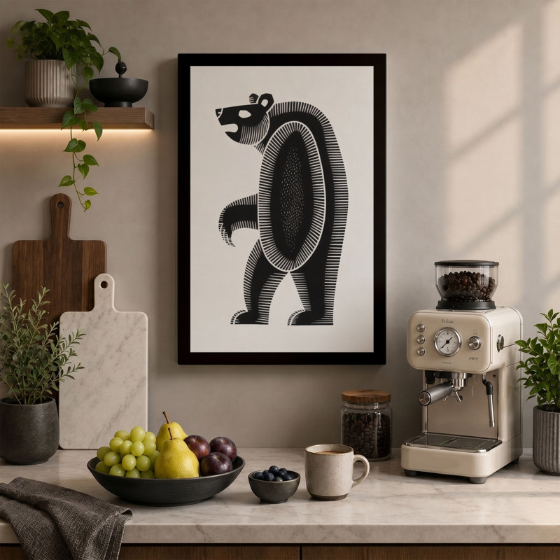 Print, 18x12 - 45.7 x 30.5 cm, Terracotta Border