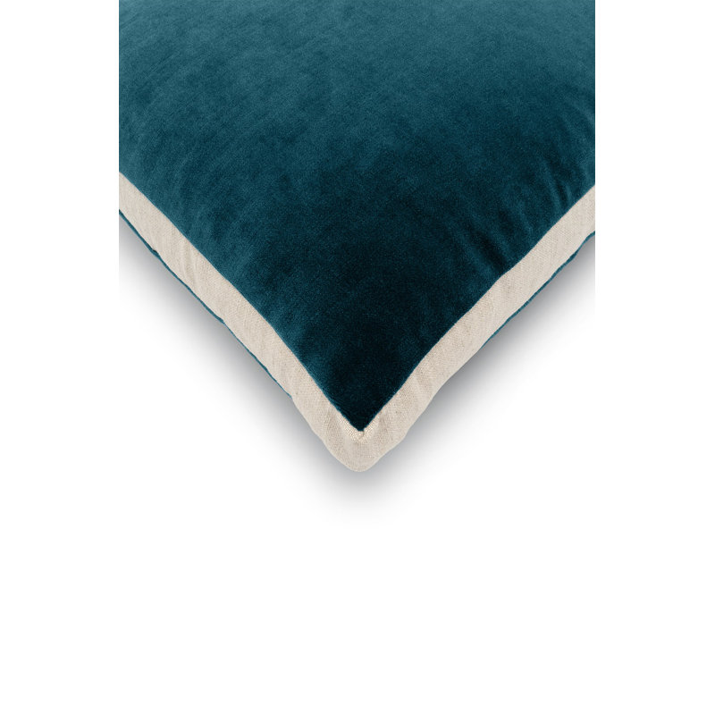 Deveraux Box Throw Pillow, Azure