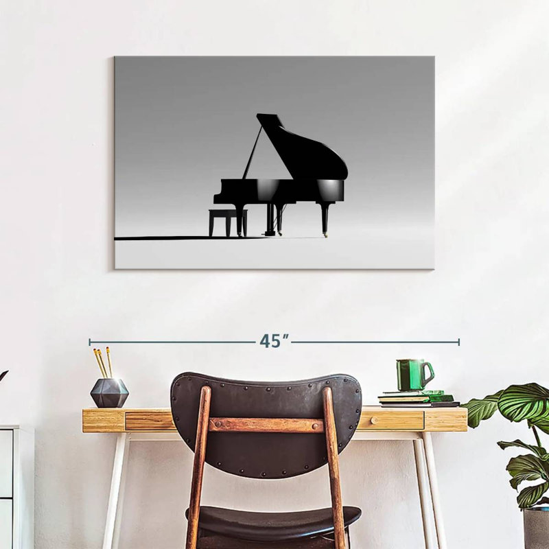 Abarca Grand Piano On White