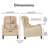 Finch Eddington Recliner Chair with Nailhead Trims-180651842
