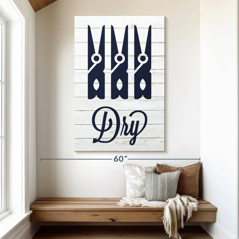 Laundry Dry I, 51" H x 34" W