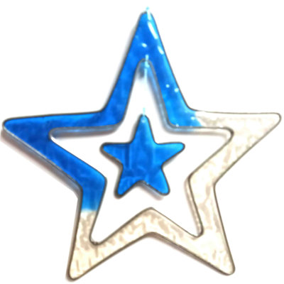 Abin Plastic Astrology & Stars Suncatcher