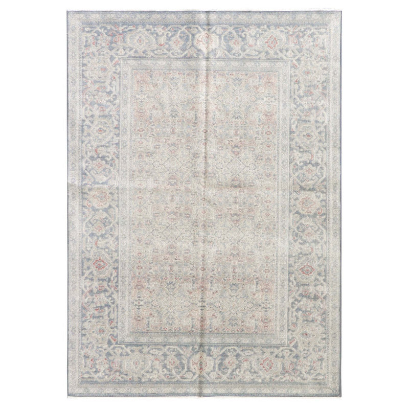 Tapis rectangulaire gris / taupe clair / marron 5 pi 2 po x 7 pi 5 po Herati