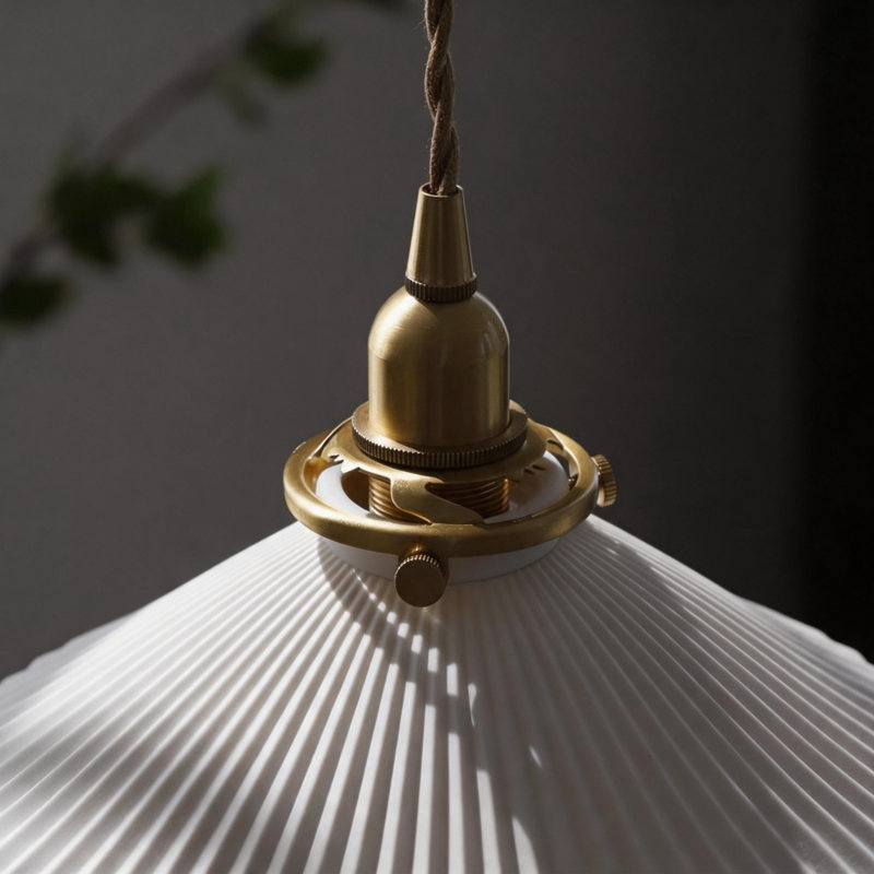 1 - Light Brass Pendant