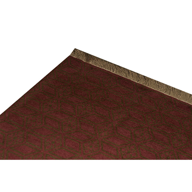 Hand-Knotted High-Quality Red Area Rug