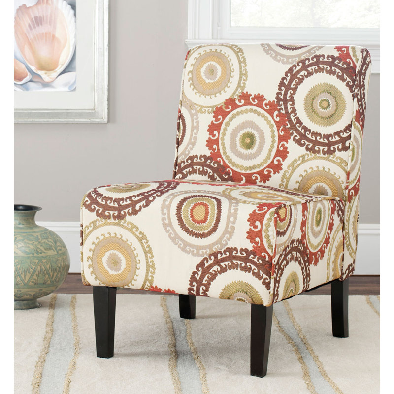Upholstered Slipper Chair