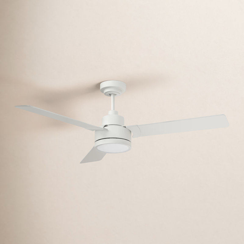 Marra 52'' Ceiling Fan with LED Lights, Matte White