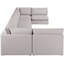 Canapé modulaire de coin symétrique de 200 po de largeur Tupman-422309603