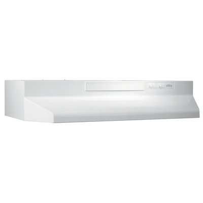 Xxx 30" Steel 160 CFM Convertible Under Cabinet Range Hood with Mesh Filter