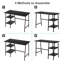Ensemble de table de chevet et bureau 4 pièces Kempst-87262808