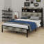 Lit plateforme avec rangement et accessoires-1316906790