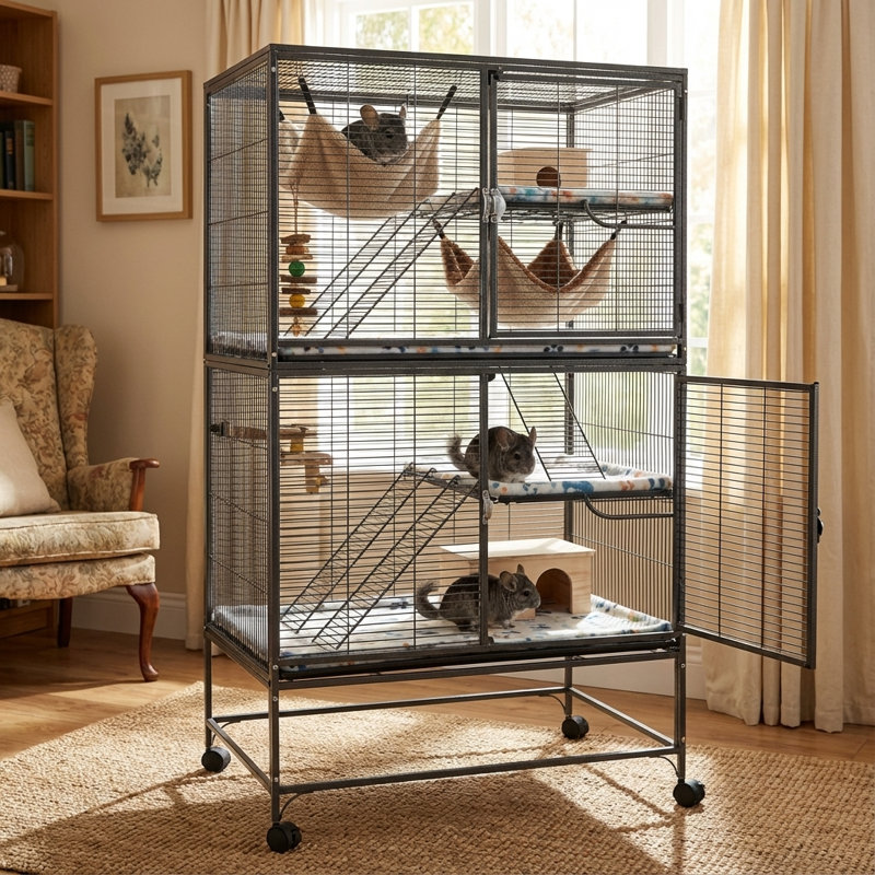Degu, Rat, Ferret & Chinchilla Cage 160cm – Aventura | Little Friends