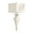Diamond Sconce-Nickel