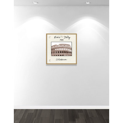Rome, Italy - Colosseum Print by Natalie Carpentieri