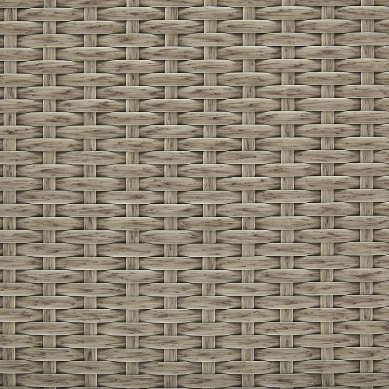 Rebrilliant Wicker Decorative Bin, Taupe