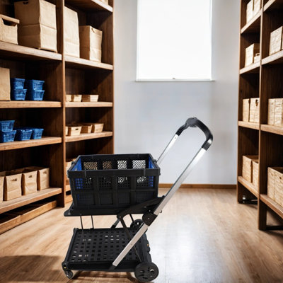 Folding Double Decker Cart