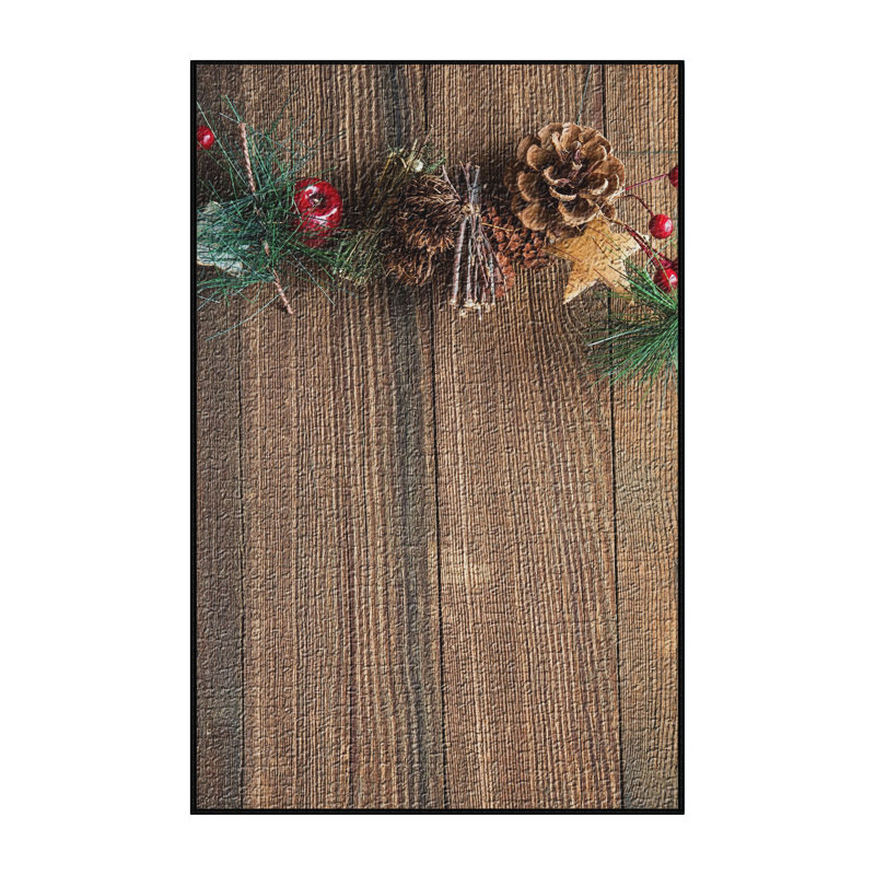 Tapis de zone brune arrière-plan, Rectangle 2 pi x 4 pi