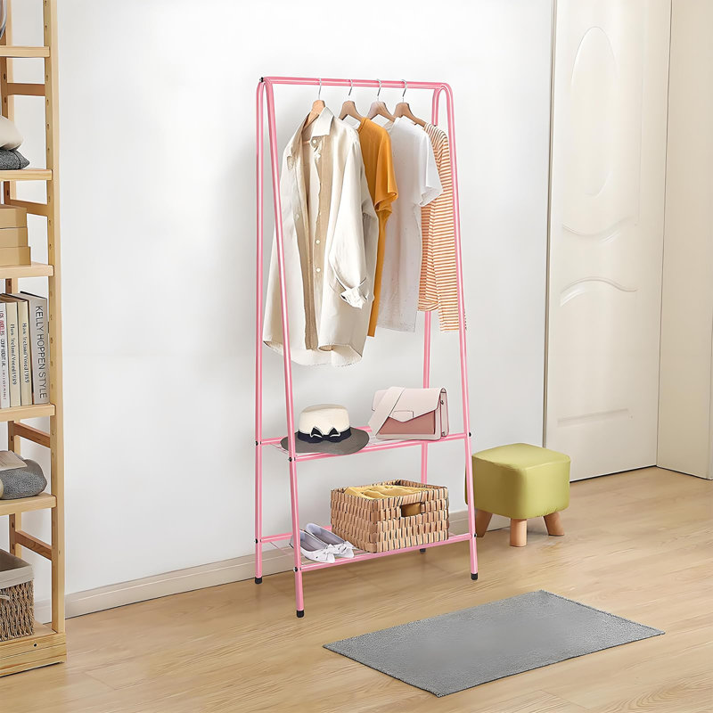 60 cm Clothes Rack, Pink