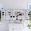 Rectangular Aluminum Medicine Cabinet With Mirror-729903897