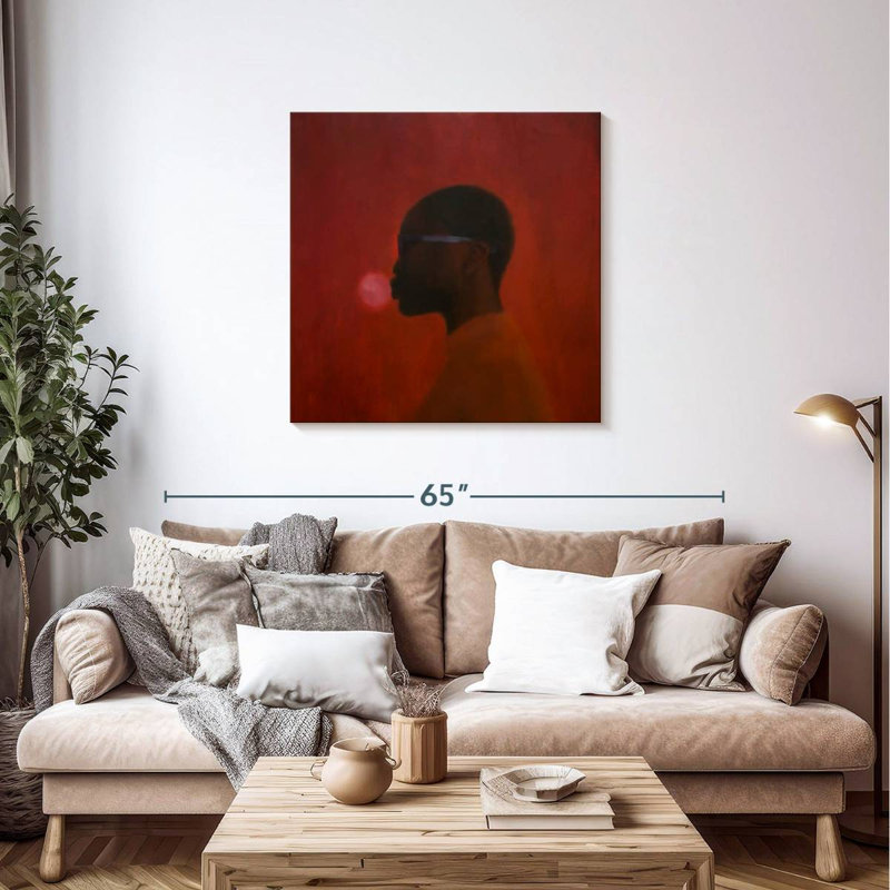 Rouge Leisha Umbra, H 36 po x l 36 po