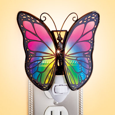 Colorful Butterfly Night Light