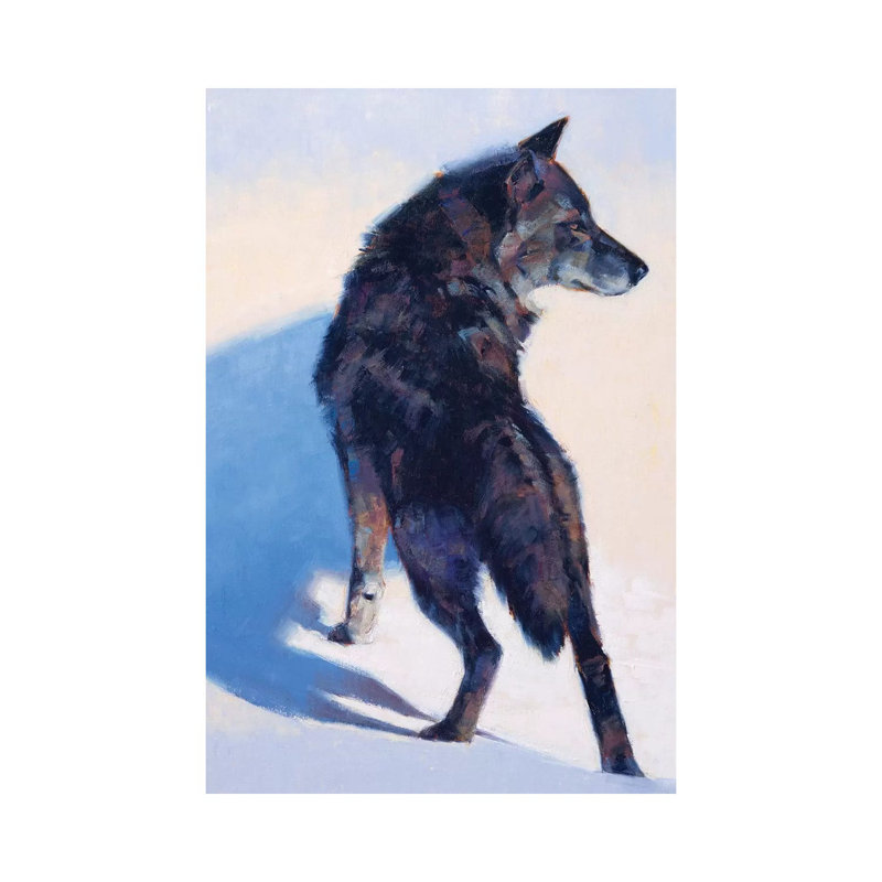 Wolf Study I by Julie T. Chapman - Wrapped Canvas Gallery-Wrapped Canvas Giclée, 66.04 cm H x 45.72 cm W