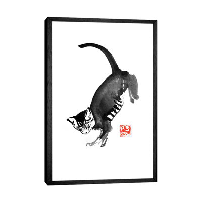 Jumping 1 Piece Wall Art on Canvas