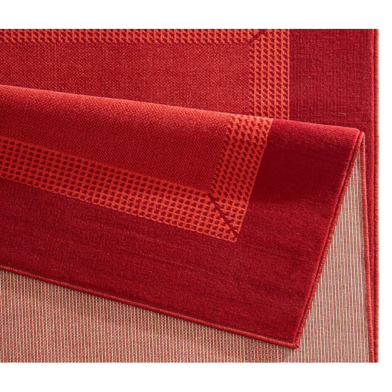 Basic Red Rug, Runner 80 x 250 cm