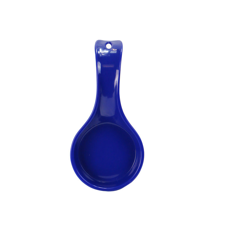 Gagetown Plastic Oval Spoon Rest, Indigo