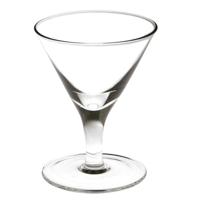 Madison 2.25 Ounce Mini Martini Glasses  For Parties, Weddings, and  Everyday – Great for Desserts – Dishwasher Safe – Set Of 12 Small Clear Glass  Martini Glasses – 4.5” Tall x 3” Diameter 