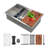 Undermount Single Bowl Stainless Steel Kitchen Sink with Drain, Colander, Cutting Board, Strainer, Grid, Dish-Drying Rack and Utensil Drying Rack-136330649