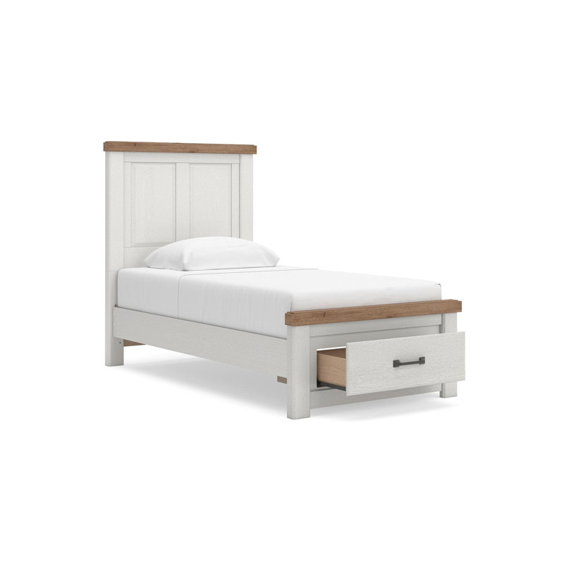 Wandis Twin Panel Storage Bed, Twin