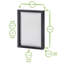 3D Shadow Box Frames with A5 Mount - A4 (8" x 12")-100171526