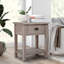 Table de chevet en bois massif Davida
