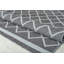 Tapis gris à motif géométrique Tibbs-1610380754