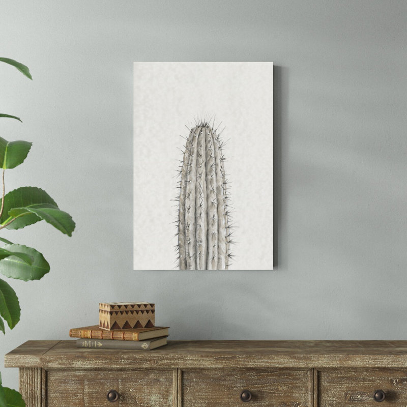 Cactus Study III, H 30 po x l 20 po