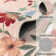 Tawann Machine Washable Floral Farmhouse Area Rug with Non-Slip Backing for Living Room, Dining Room, Bedroom