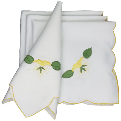 Lily Polyester Square Napkin