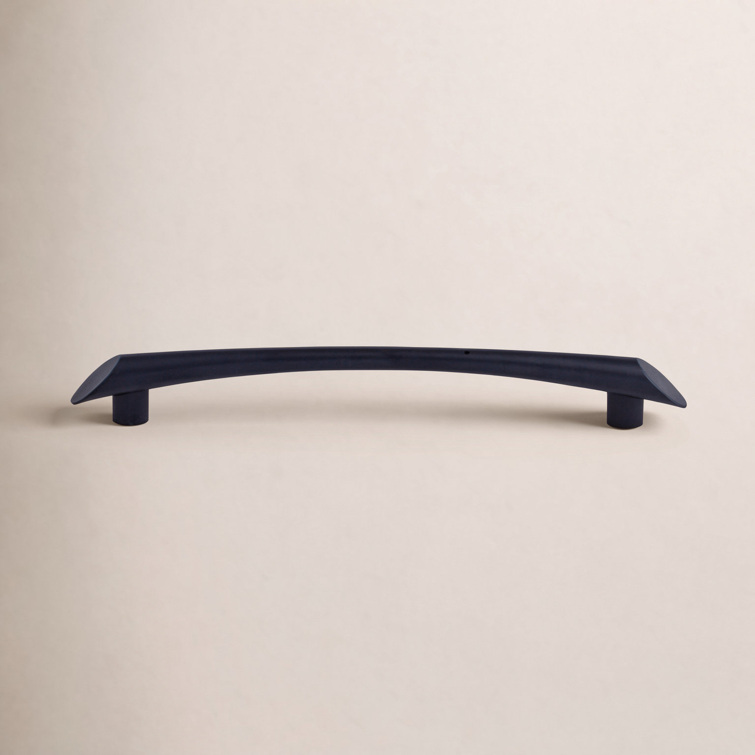 Edgewater Bar Cabinet Pull, Flat Black, 6 5/16" Center to Center
