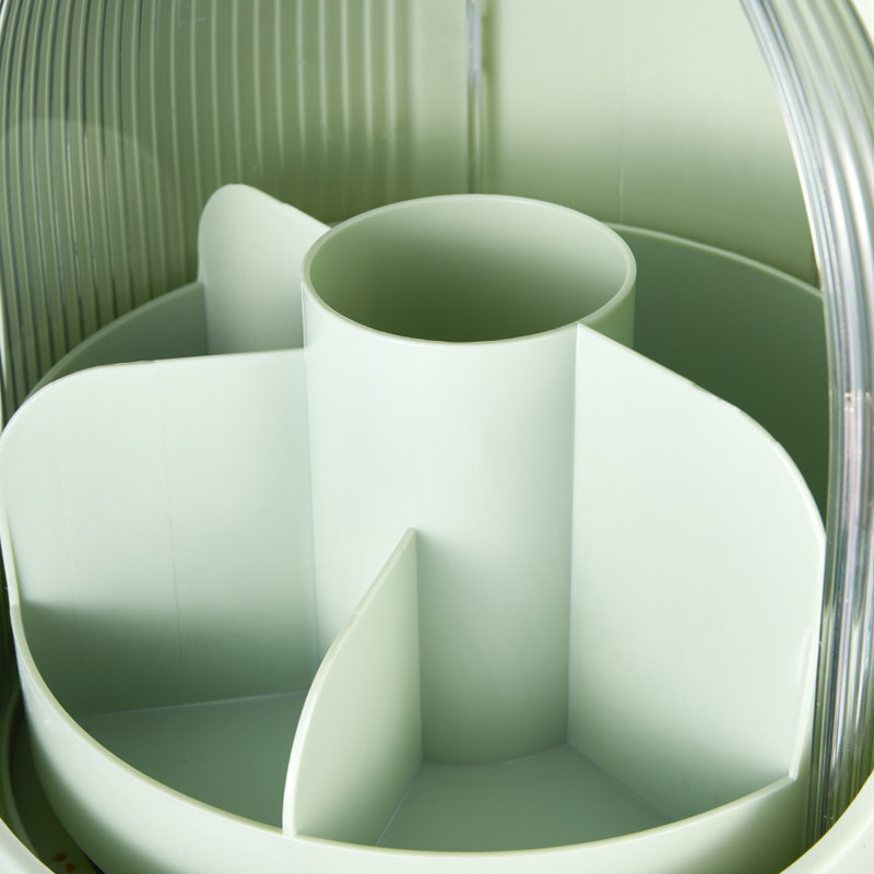 Plastic Makeup Organizer, Green