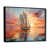 Black Floater Framed