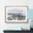 View of San Francisco in Abstract - Picture Frame Graphic Art Print-55759573-55759572