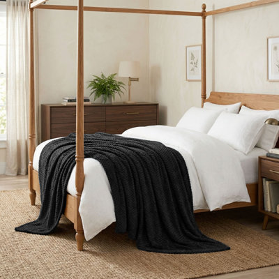 Couverture en molleton moelleux Lily